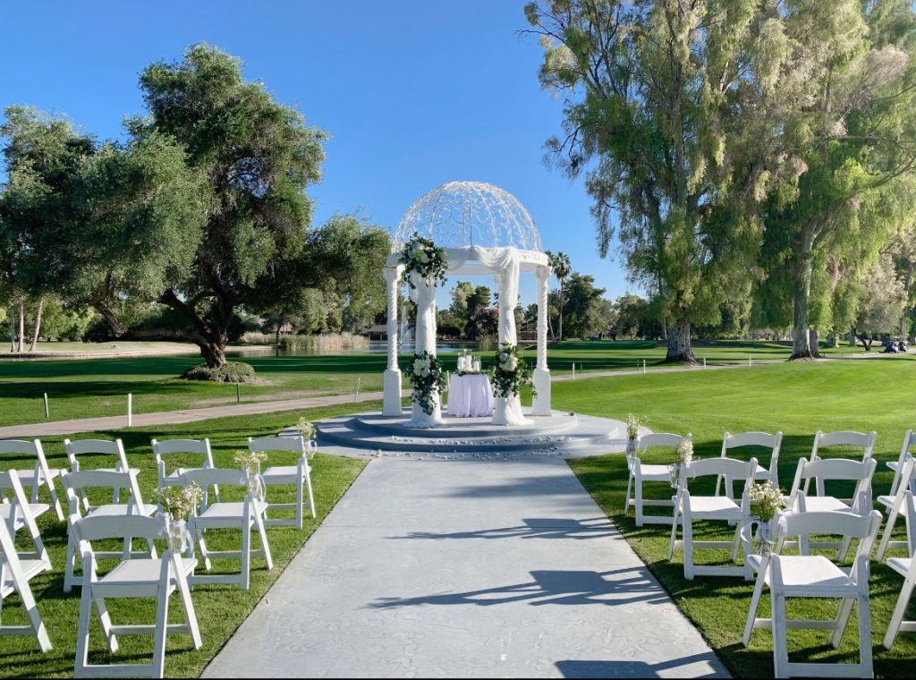 golf course wedding venues in Scottsdale, AZ
