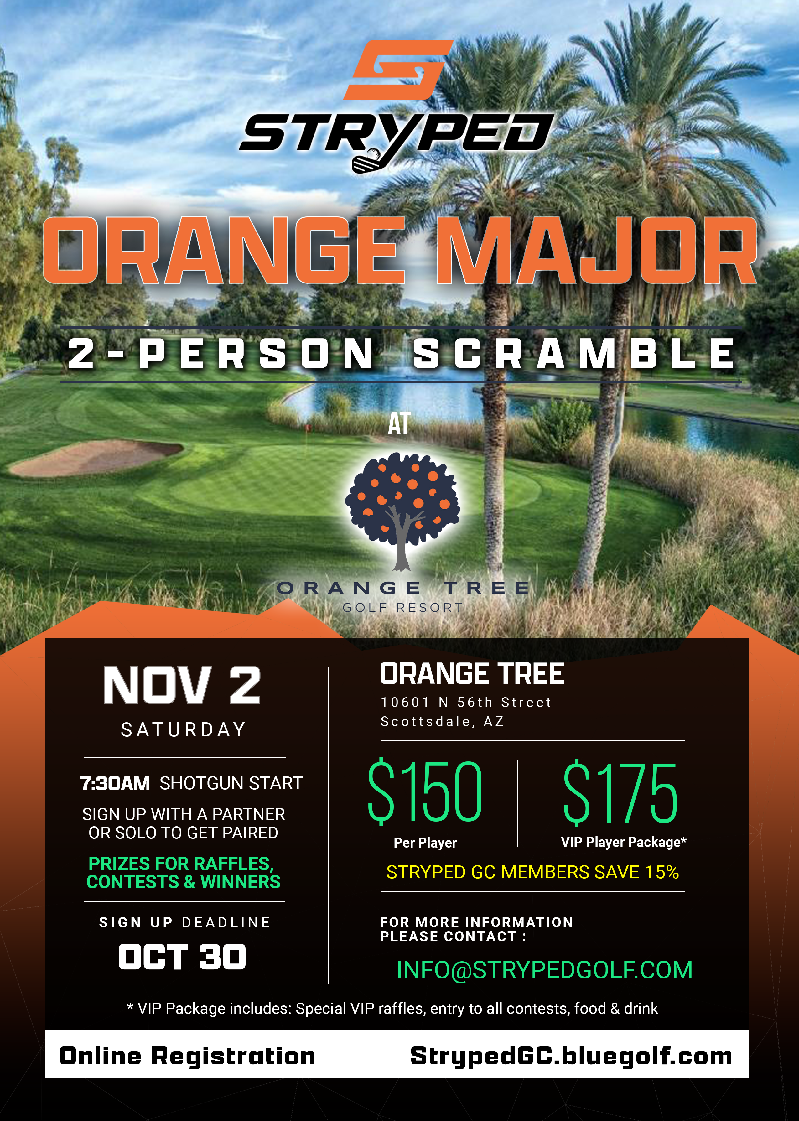 Orange Major Golf Tournament